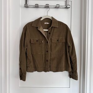 Faherty Olive Utility Jacket